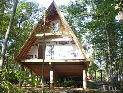 CabinBuilds.net: A-Frame Kentucky Cabin-aframecabin7.jpg