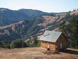 CabinBuilds.net: Wood Frame Mendocino Cabin by Justin and Karin-camountaincabin5.jpg