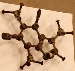 Caffeine molecule model welded out of bits-scaffiene_4.jpg