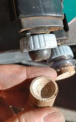 camera Tripod repairs-spherical_hole.jpg