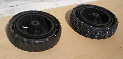 Click image for larger version.&nbsp;

Name:	Mower Wheels.jpg&nbsp;
Views:	1951&nbsp;
Size:	229.9 KB&nbsp;
ID:	34621