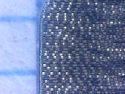Checking and calibrating a cheapo microscope.-1-thou-c-c-brushed-silk-foil.jpg