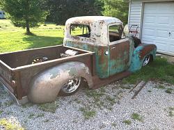 ChevyBuilds.net: '54 Chevrolet Advance Design 3100 Bagged S-10 Frame by  Bare-Bones-stug2.jpg