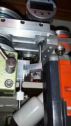 Click image for larger version.&nbsp;

Name:	Dial Indicator on Unimat Milling Head.jpg&nbsp;
Views:	440&nbsp;
Size:	66.8 KB&nbsp;
ID:	2808