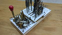 Click image for larger version.&nbsp;

Name:	drill bit organiser 2.jpg&nbsp;
Views:	353&nbsp;
Size:	304.9 KB&nbsp;
ID:	37193