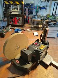Easy "bench grinder to belt sander" no welds, or lathe..-fb_img_1560429188468.jpg