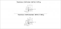 Click image for larger version.&nbsp;

Name:	Thumb Screws.jpg&nbsp;
Views:	1257&nbsp;
Size:	37.3 KB&nbsp;
ID:	20125