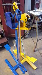 Foot operated stand for shrinker/stretcher-20150802_195007.jpg