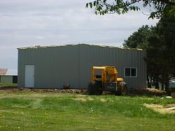 GarageBuilds.net: 40x60 Steel Garage by mustanggarage-40x60steelgarage3.jpg