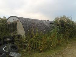 GarageBuilds.net: Nissen Hut Garage by Busters_Caddy-nissenhutgarage1.jpg