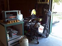 GarageBuilds.net: Wood Frame Garage by HeartlandTX-welders.jpg
