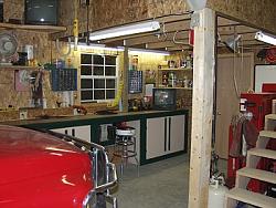 GarageBuilds.net: Wood Frame Garage by HeartlandTX-work-area2.jpg
