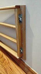 Click image for larger version.&nbsp;

Name:	Hallway small dog gate - hinge details.jpg&nbsp;
Views:	350&nbsp;
Size:	119.5 KB&nbsp;
ID:	8137