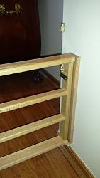 Click image for larger version.&nbsp;

Name:	Hallway small dog gate - latch mechanism in closed position.jpg&nbsp;
Views:	335&nbsp;
Size:	88.0 KB&nbsp;
ID:	8134