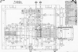 High-quality black-and-white photographs of large old machines and tools-bab-t-173.jpg