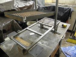 Home built****Welding Cart**** With Pneumatic Swivel tires **** Duel shelf Model-p3160016.jpg