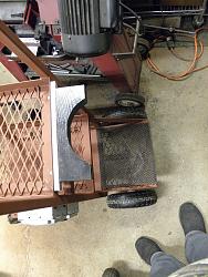 Home built****Welding Cart**** With Pneumatic Swivel tires **** Duel shelf Model-p3180012.jpg