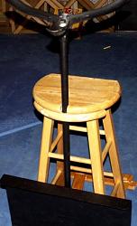 Homemade Double bass hauler made from a stool and a music stand-shandlelatched.jpg