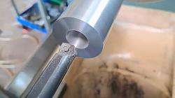 Homemade shaft surface polish tool on for lathe-2.jpg