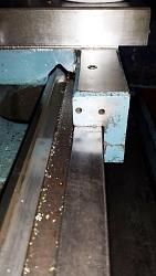 Click image for larger version.&nbsp;

Name:	Original lathe way wiper threaded holes.jpg&nbsp;
Views:	560&nbsp;
Size:	64.5 KB&nbsp;
ID:	3132