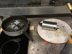 Lead hammer (lead cast to replace hide insert)-lunchtime.jpg