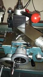 Click image for larger version.&nbsp;

Name:	Compound locking clamp to 12 inch swing geared-head lathe.jpg&nbsp;
Views:	1108&nbsp;
Size:	216.8 KB&nbsp;
ID:	5956