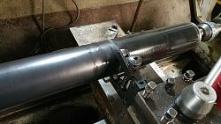 Made a 600mm Drum Sander attachment for my wood lathe.-14.-knurled-drive-roller-20160712_091154.jpg