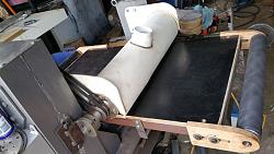 Made a 600mm Drum Sander attachment for my wood lathe.-18.-dust-cover-assembled-lathe-20160712_140650.jpg