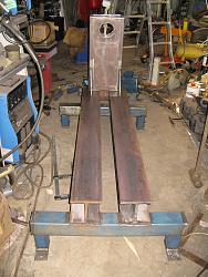 Made a wood lathe-18.-welded-frame-ready-painting-img_0658.jpg
