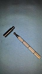 Click image for larger version.&nbsp;

Name:	Deburring hole with carbide single cut spherical burr.jpg&nbsp;
Views:	1275&nbsp;
Size:	86.4 KB&nbsp;
ID:	3861