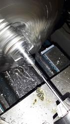 Click image for larger version.&nbsp;

Name:	Reaming 0.126 inch hole for deburring tool.jpg&nbsp;
Views:	1316&nbsp;
Size:	118.8 KB&nbsp;
ID:	3866