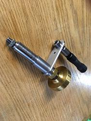 Click image for larger version.&nbsp;

Name:	Mini Lathe Spindle Crank I.jpg&nbsp;
Views:	539&nbsp;
Size:	248.0 KB&nbsp;
ID:	35743