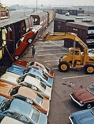 Mustangs loaded onto train car carriers - photo-chevrolet-vert-pac-5.jpg