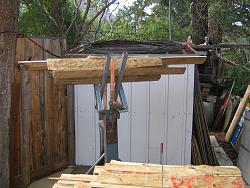 Post type leg vise for safer wood cutting.-woodvise12.jpg