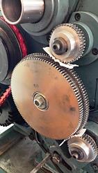 Replacement Change Gears for 12 Geared-head Lathe-installing-adjusting-40t-change-gears.jpg