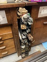 Simple under bench material storage.-6ecbeb30-d41f-48bb-82a4-af6c1a80a90d.jpeg