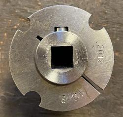Square drive coupling and key for taper lock pulley-fitted.jpg