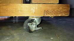 Click image for larger version.&nbsp;

Name:	Locking and rotating wheels for table saw dolly.jpg&nbsp;
Views:	557&nbsp;
Size:	89.9 KB&nbsp;
ID:	3849