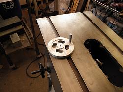Table Saw  slotted Hand Wheel no. 2-006.jpg