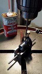 Click image for larger version.&nbsp;

Name:	Drilling 4 mm tommy bar hole in ER16 collet chuck.jpg&nbsp;
Views:	224&nbsp;
Size:	125.9 KB&nbsp;
ID:	12225