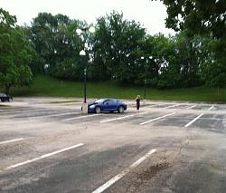 Tractor struck post with implement - GIF-q2jknt48qfx21.jpg