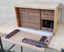 Travel Tool Chest & Workbench with Integrated Vice-just_opened_800.jpg