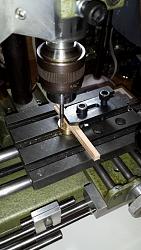Click image for larger version.&nbsp;

Name:	Using the Unimat to tap 4-40 leveling screw thread in clamp.jpg&nbsp;
Views:	1477&nbsp;
Size:	225.0 KB&nbsp;
ID:	5363