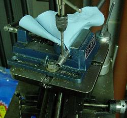 Variable Feed Speed Control for Mini-Lathe-mini-tap-set-screw-hole.jpg