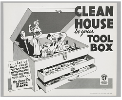 WWII "Don't Scrap It" poster - image-clean_house.png