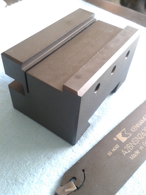 Part off tool holder