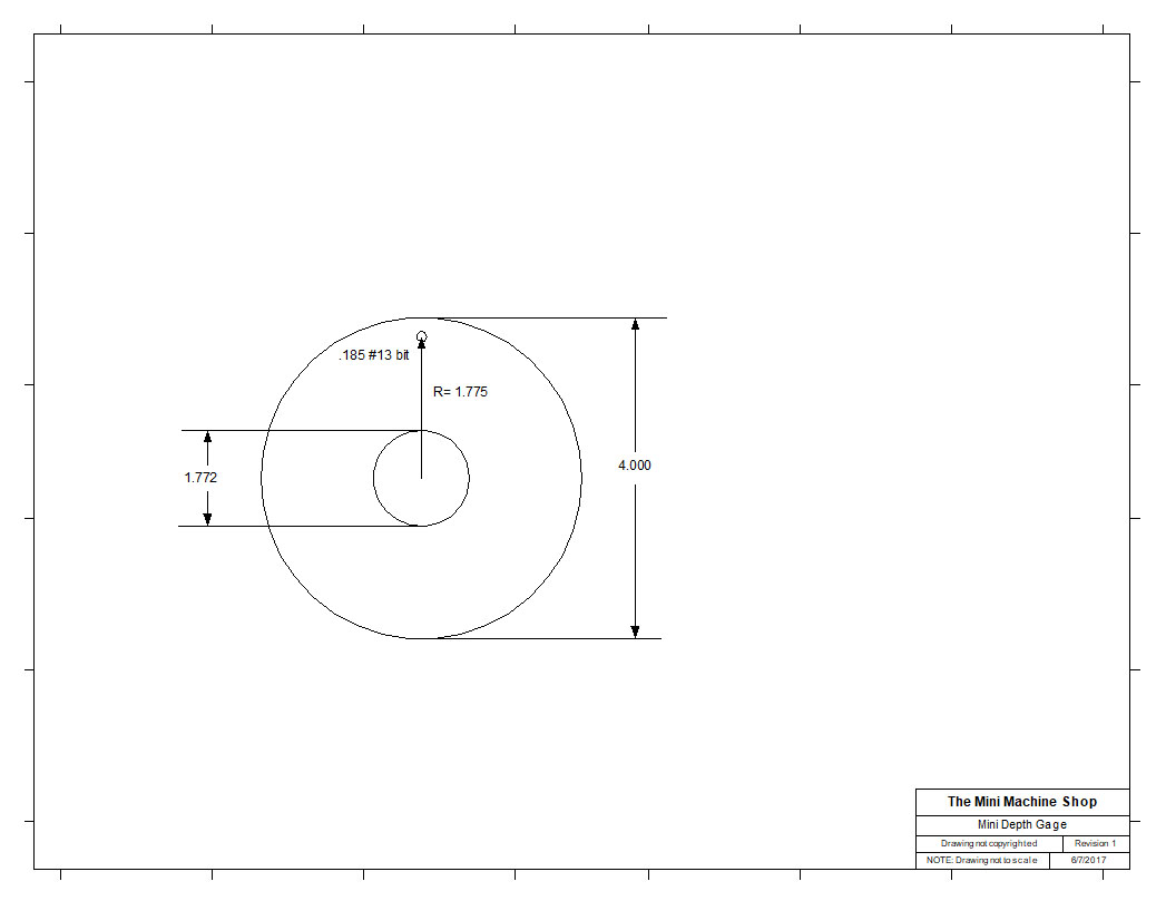 Spindex Blank Plate