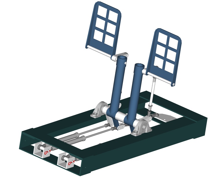 Rudder Pedals 737 Sim