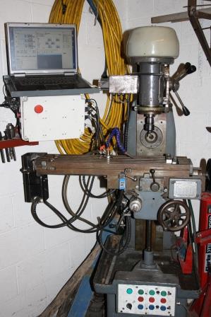 Converted Miller to CNC