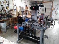 Lathe mill machine